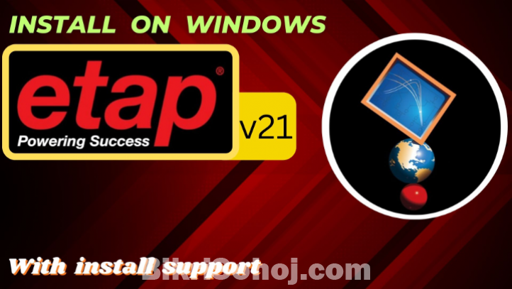 ETAP version 21 electrical automation software - Full